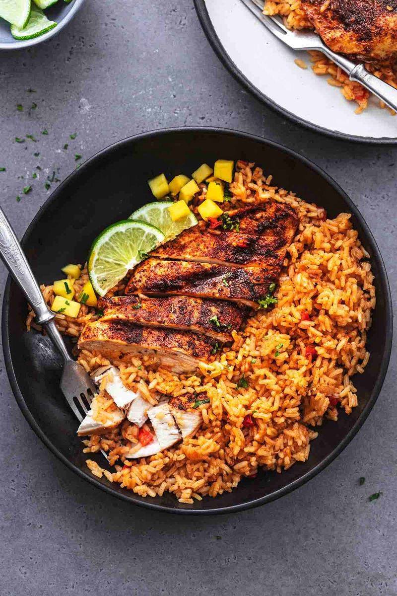 Spicy Cajun Chicken and Rice