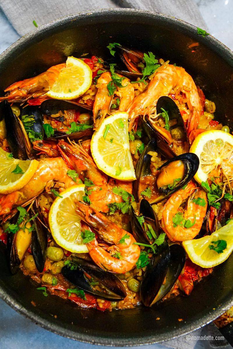 Seafood Paella