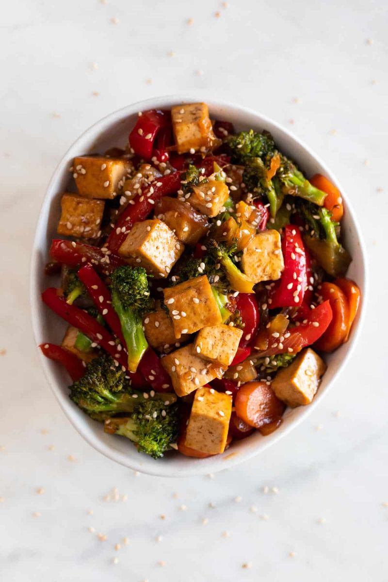 Tofu Stir Fry with Vegetables