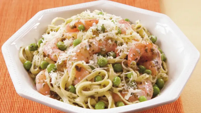 Pesto Shrimp Pasta