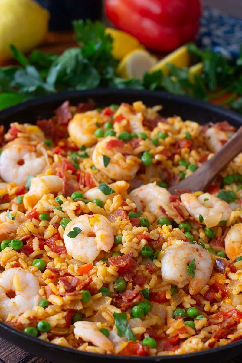 Shrimp Paella Bowl