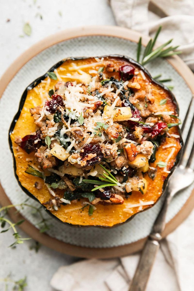 Stuffed Acorn Squash