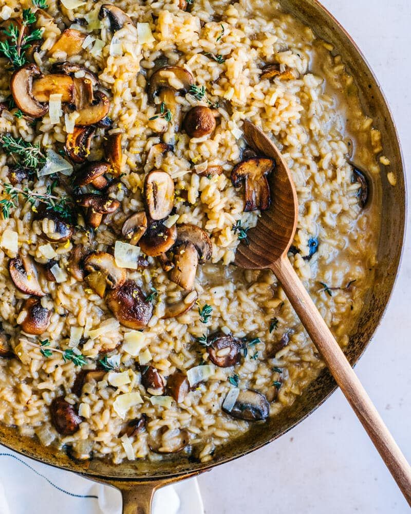 Creamy Mushroom Risotto