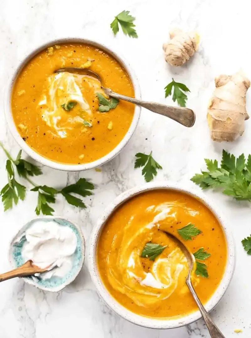 Turmeric Ginger Soup