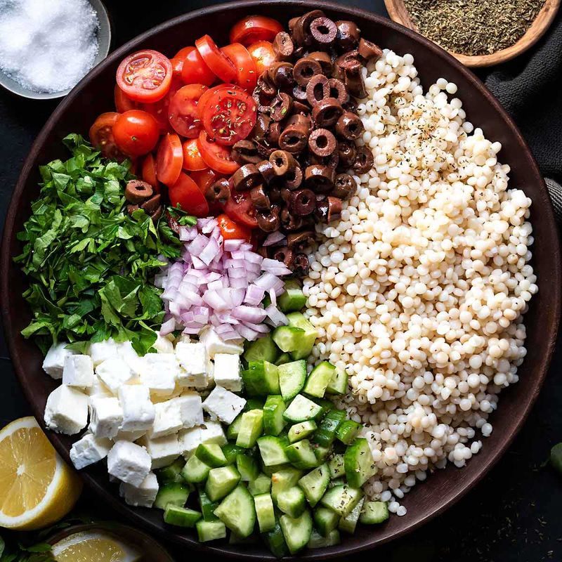 Israeli Couscous Bowl