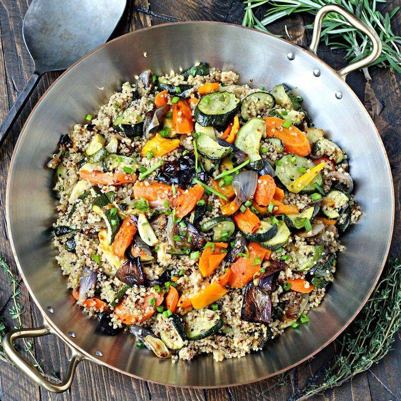 Quinoa and Vegetable Stir-Fry