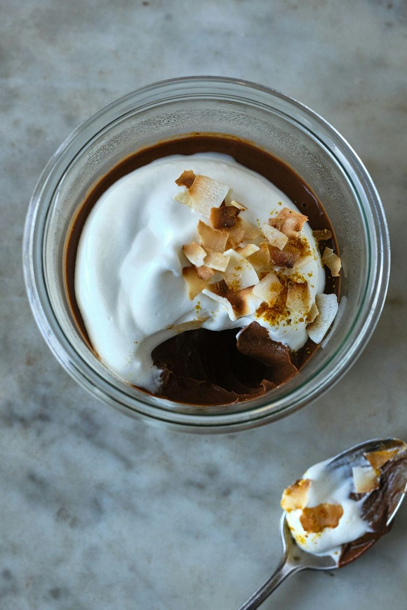 Coconut Milk Chocolate Pudding