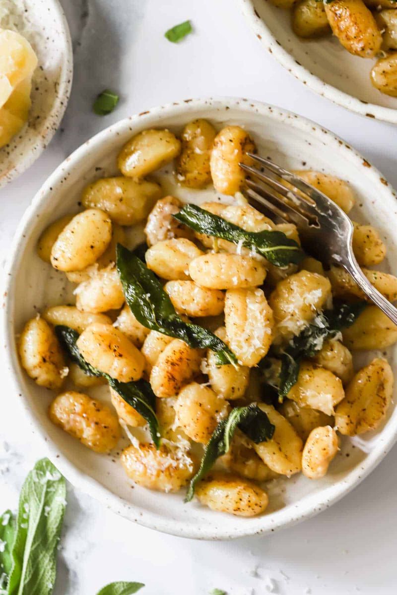 Gnocchi with Brown Butter and Sage