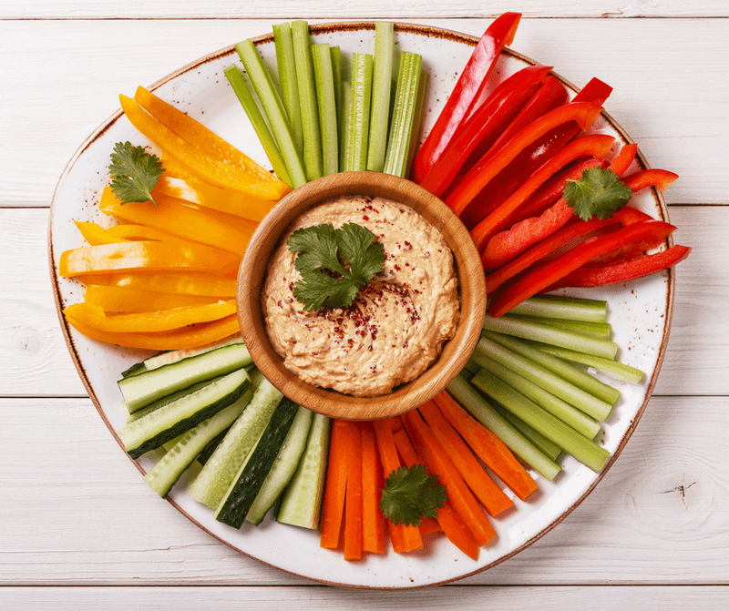 Veggie Sticks with Hummus