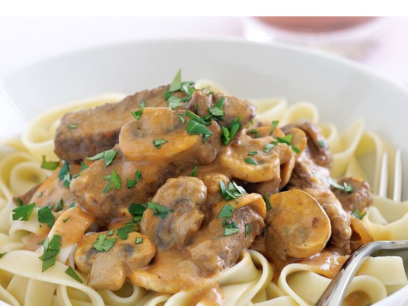 Beef Stroganoff