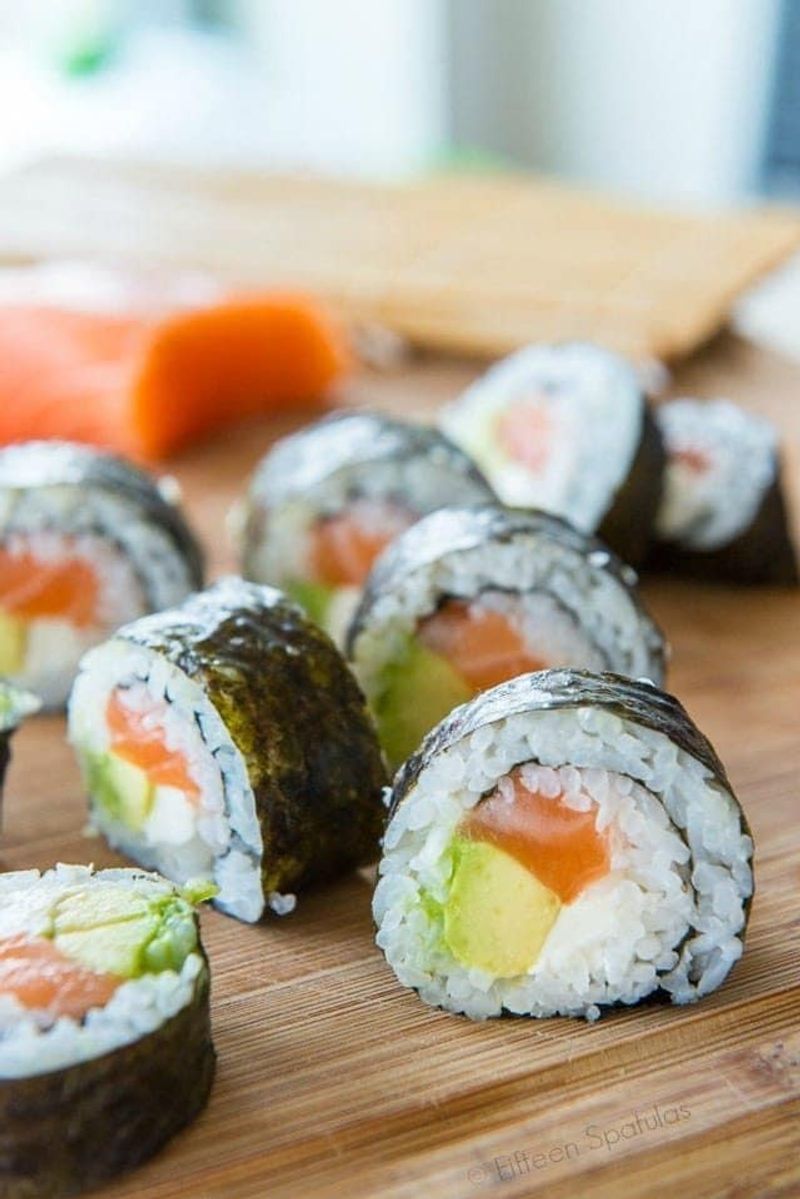 Homemade Sushi Rolls