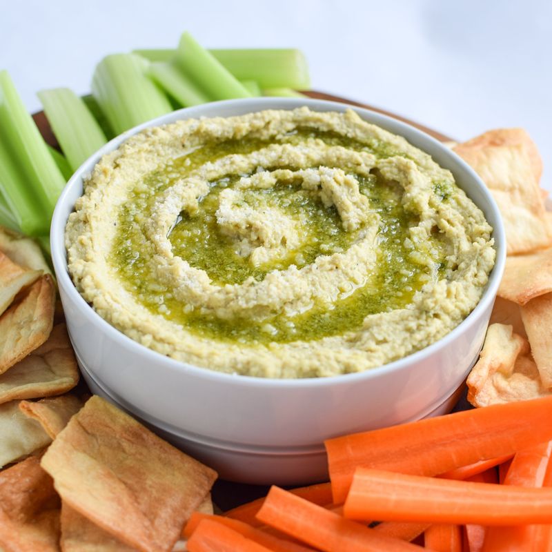 Hummus and Veggie Sticks