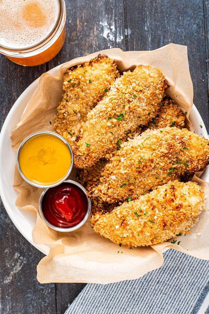 Chicken Tenders with Honey Mustard