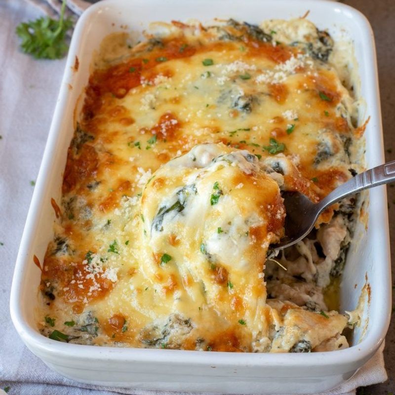 Spinach Artichoke Casserole
