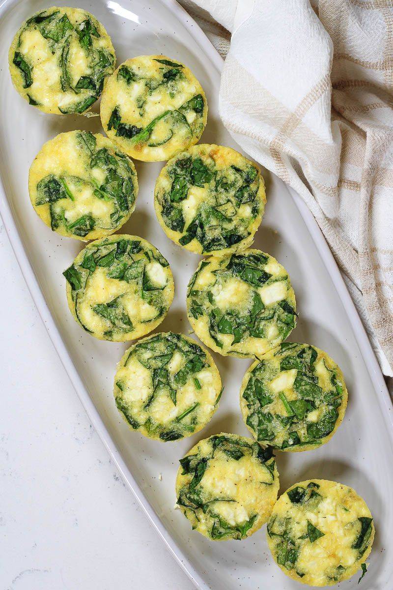 Egg and Spinach Muffins