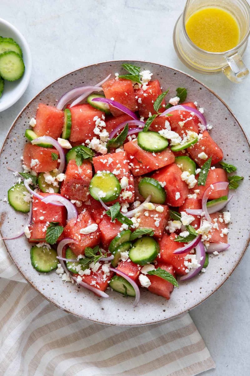 Watermelon and Feta Salad