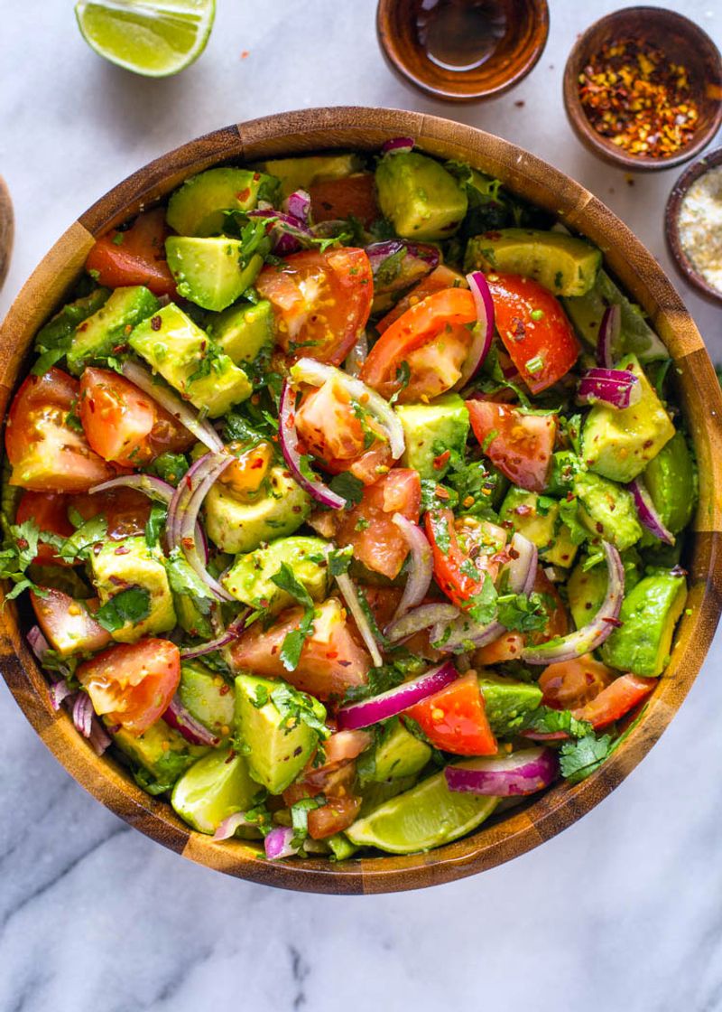 Avocado and Tomato Salad