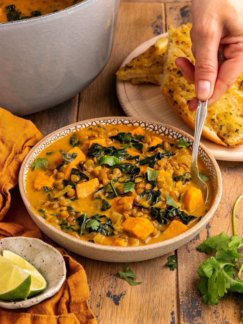 Sweet Potato and Lentil Stew