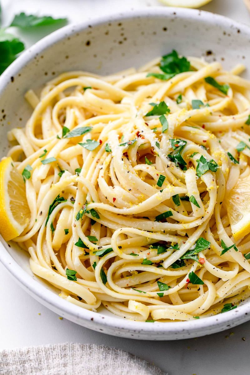 Lemon Garlic Pasta