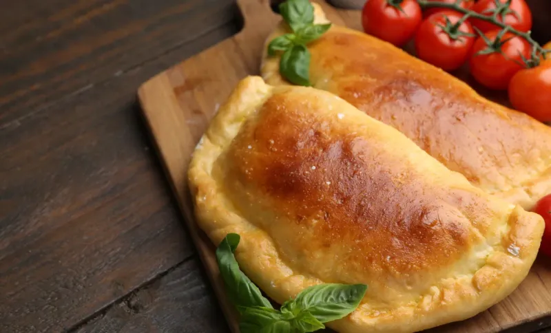 Spinach and Cheese Calzones