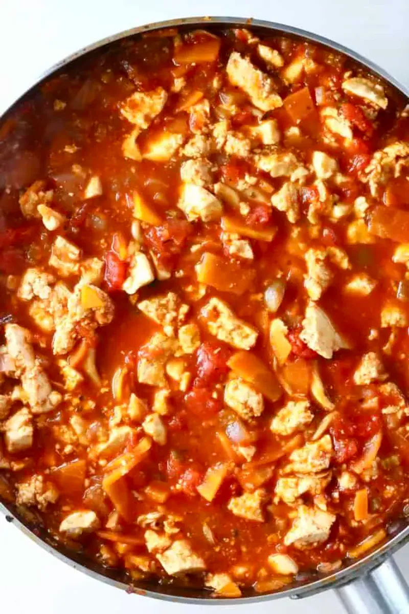 Vegan Tofu Bolognese