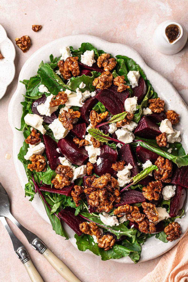Beet and Goat Cheese Salad