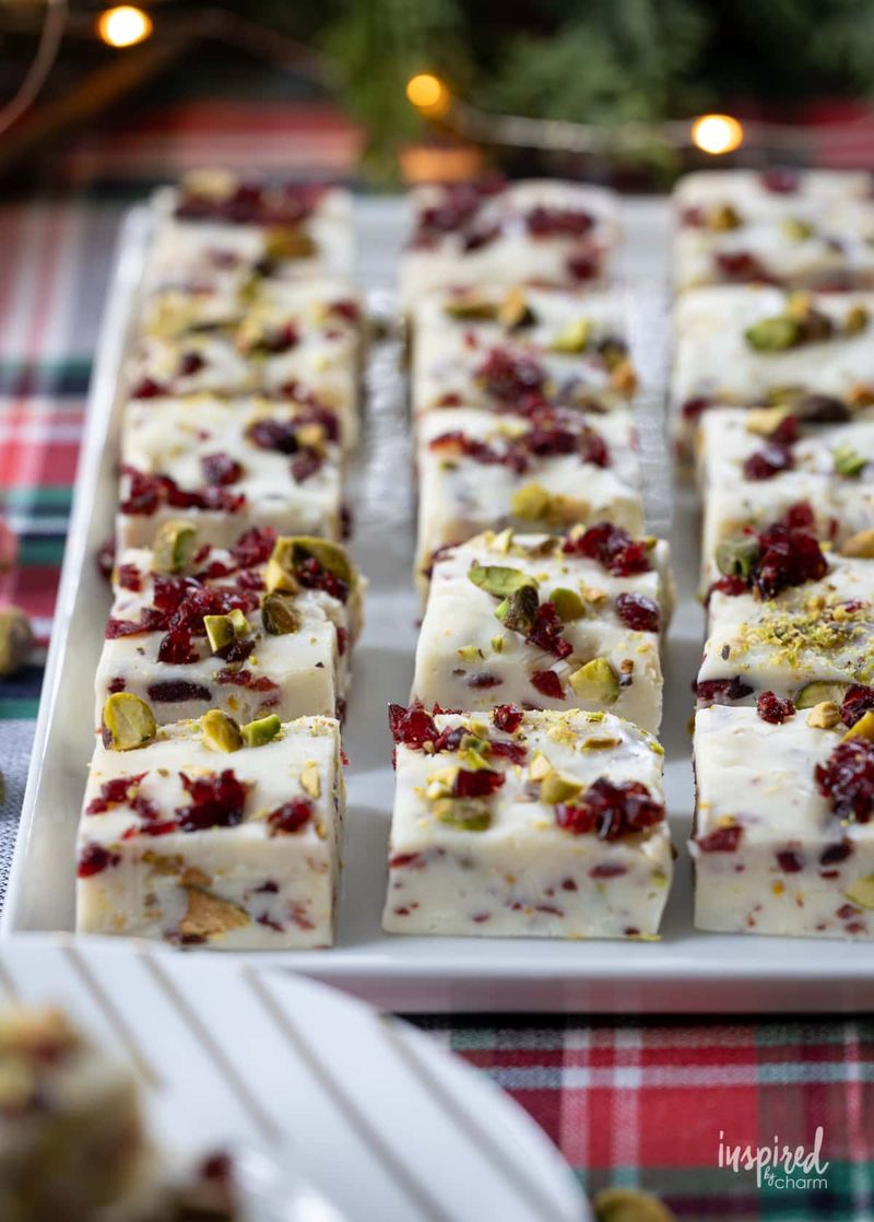 Cranberry Pistachio Bites