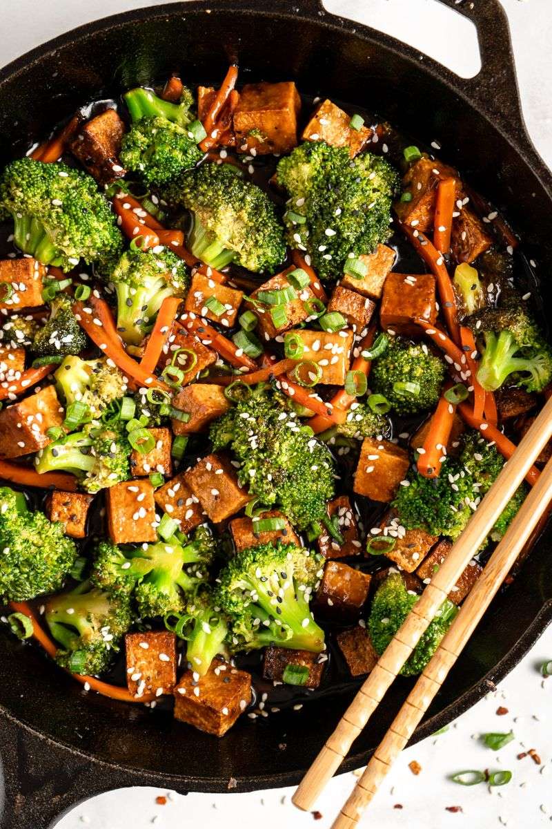 Veggie Stir-Fry with Tofu
