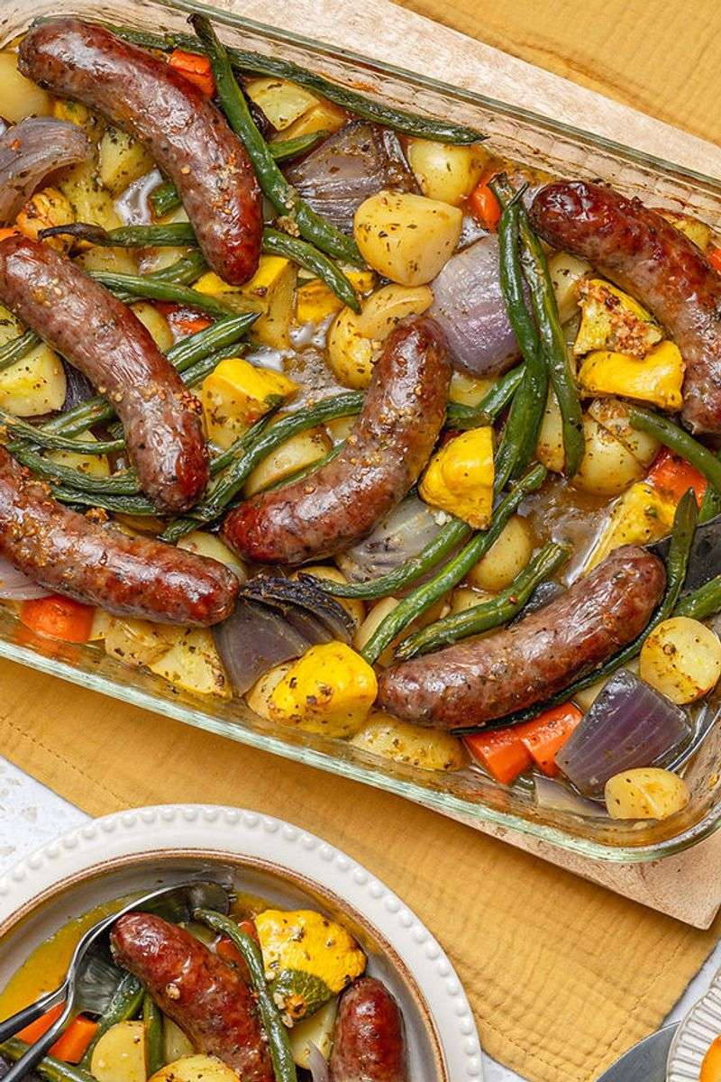 One-Pan Sausage Bake