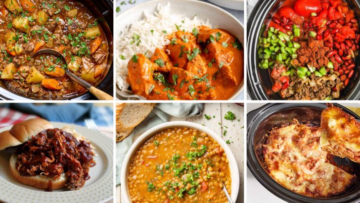 20 Crockpot Recipes For Effortless Evenings