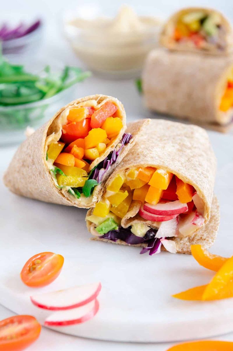 Hummus Wraps