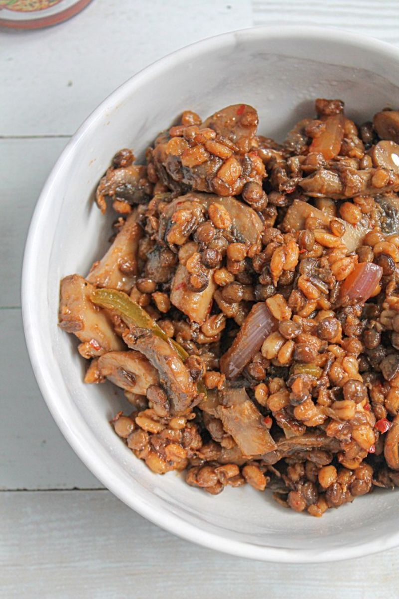 Barley and Vegetable Stir Fry