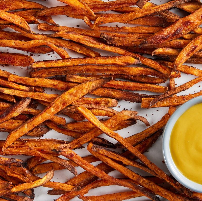 Sweet Potato Fries with Honey Mustard Dip