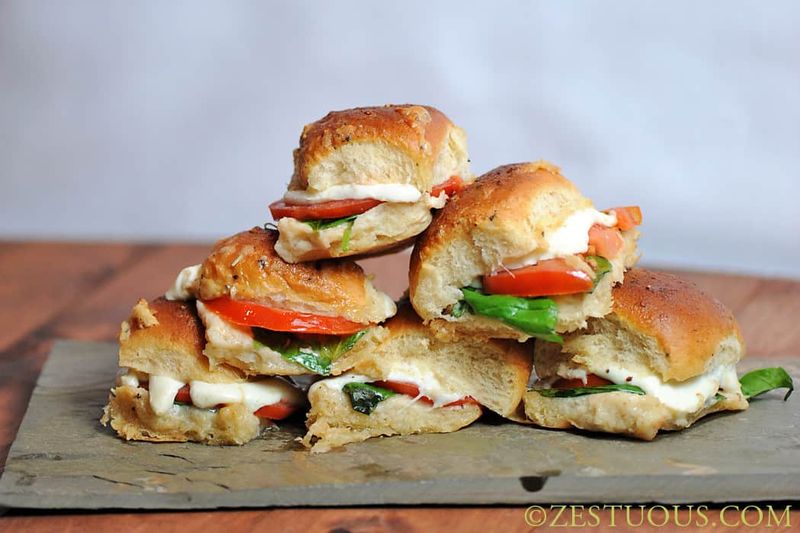 Caprese Slider Bites
