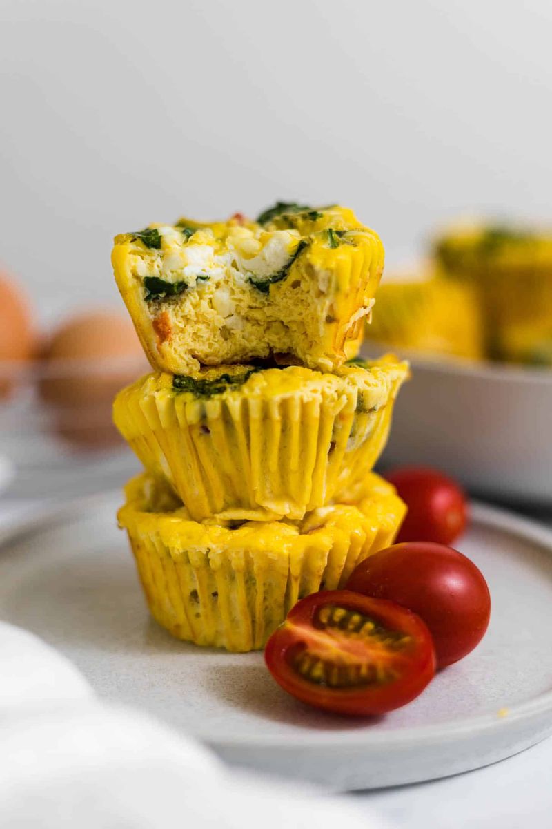 Egg and Spinach Muffins