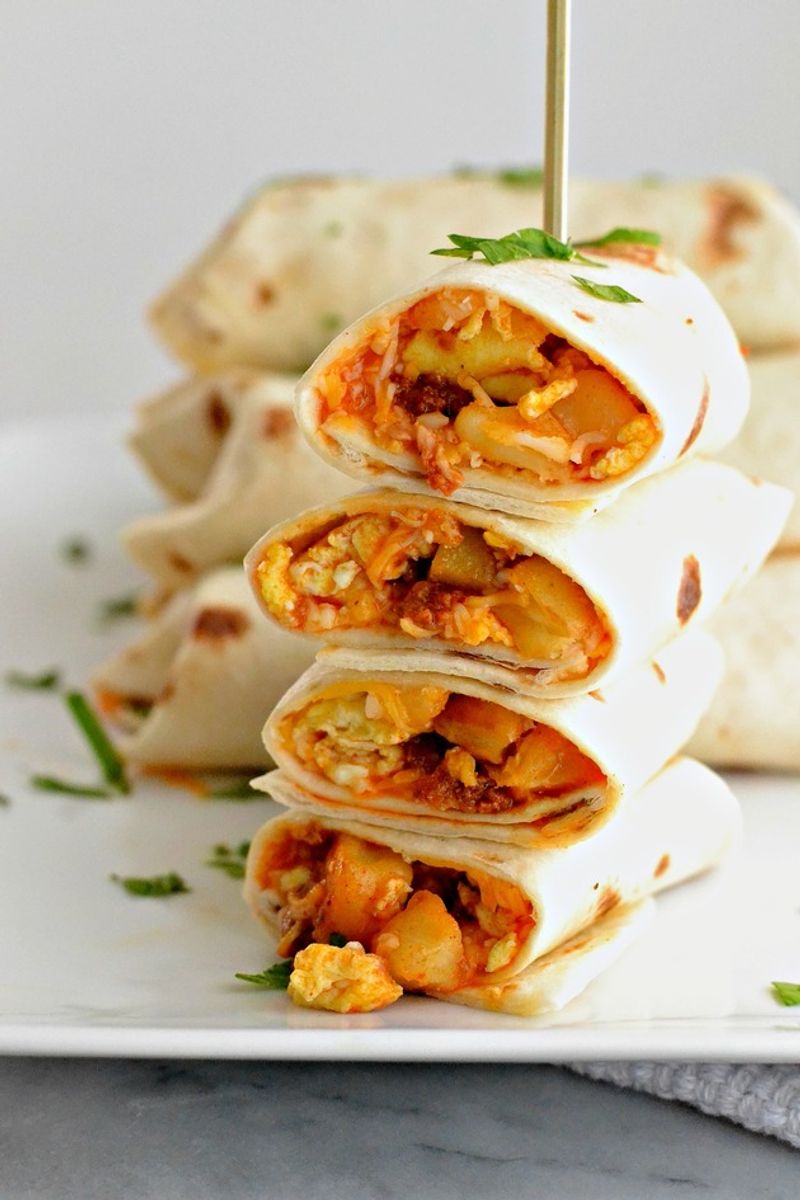 Mini Breakfast Burritos