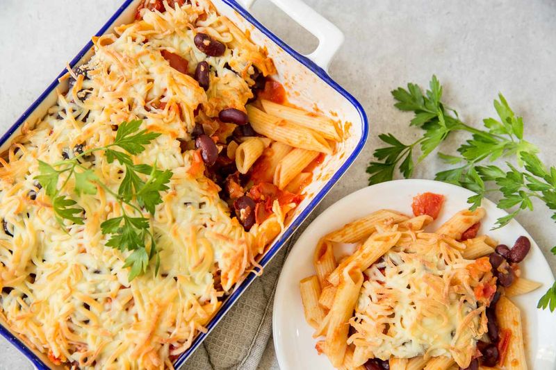 Bean Pasta Bake