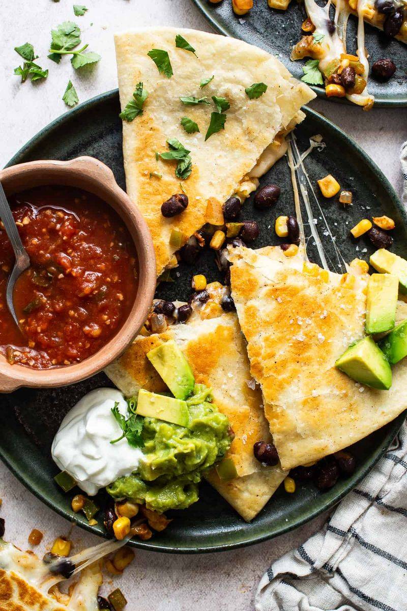 Bean Quesadillas