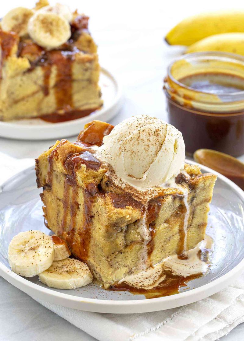 Banana Bread Pudding