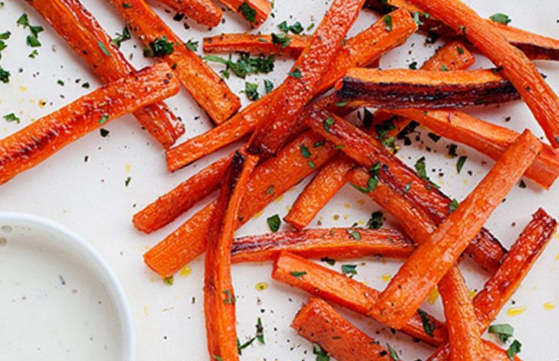 Roasted Carrot Sticks