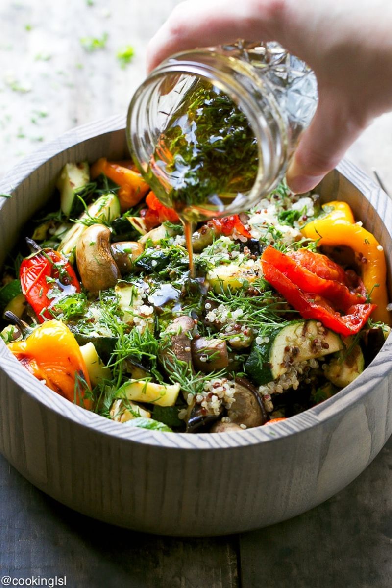Roasted Vegetable Salad