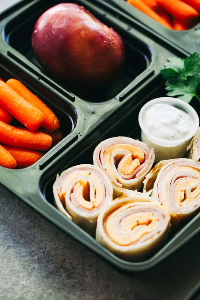 Ham and Cheese Pinwheels