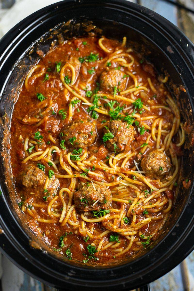 Spaghetti and Meatballs