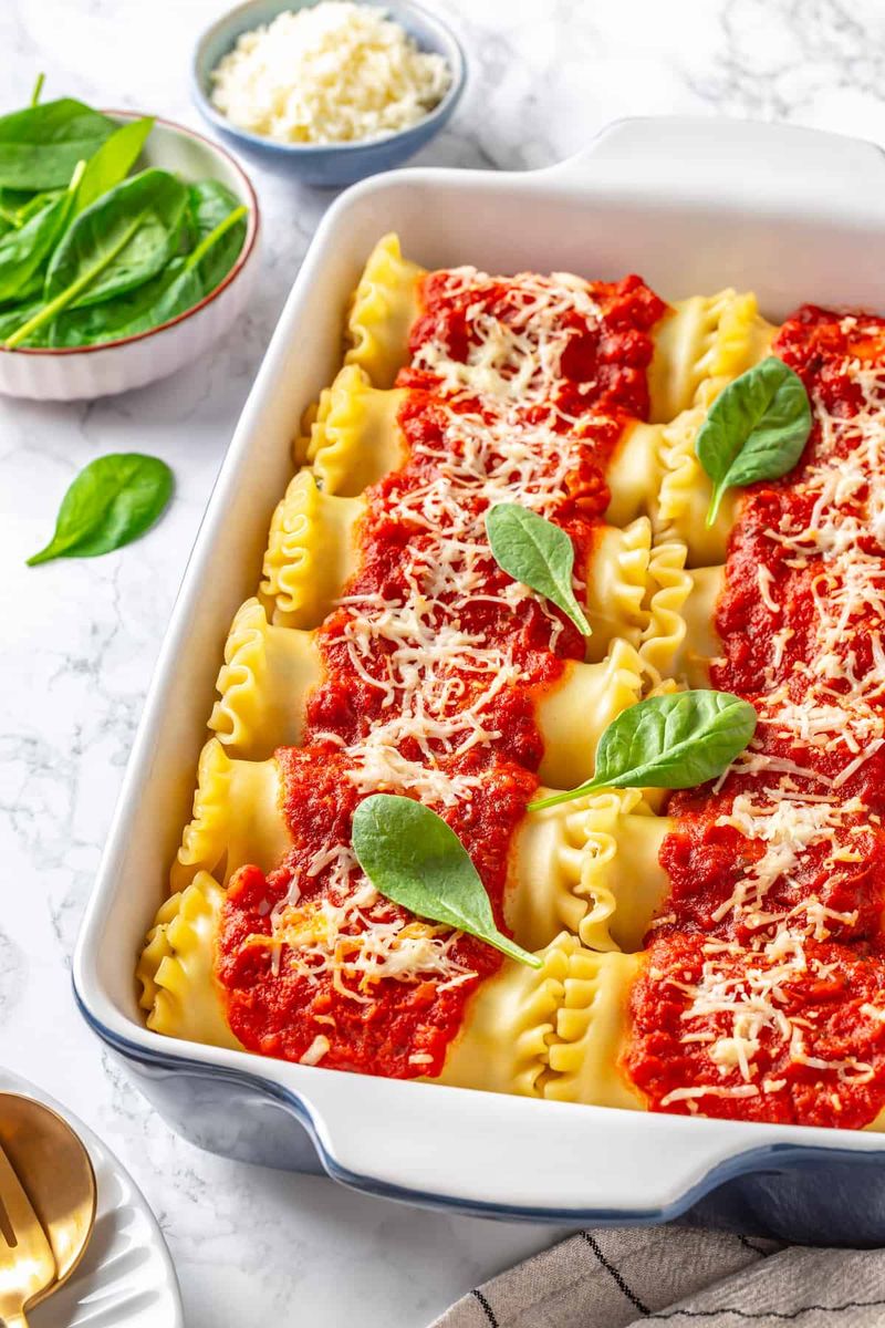 Vegetable Lasagna Roll-Ups