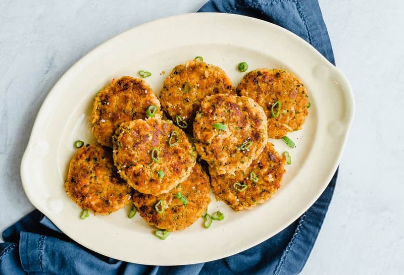 Salmon and Sweet Potato Cakes
