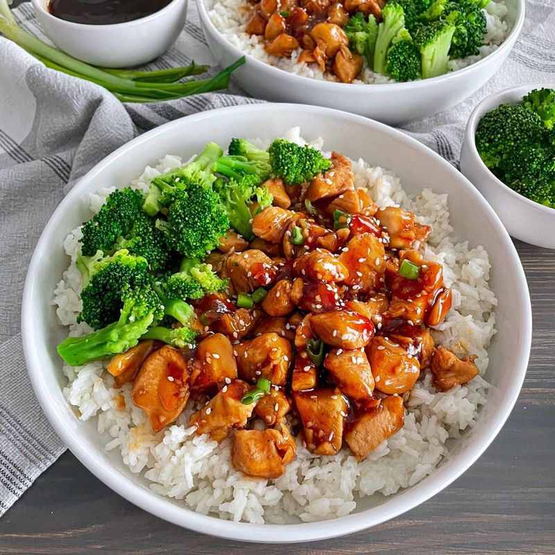 Teriyaki Chicken Bowls