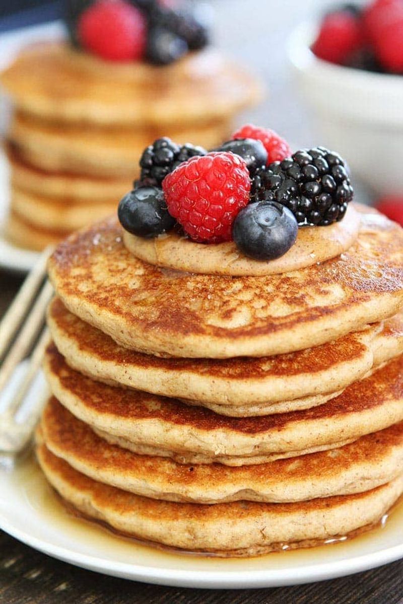 Almond Butter Pancakes