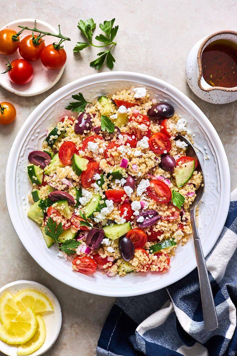 Mediterranean Quinoa Salad