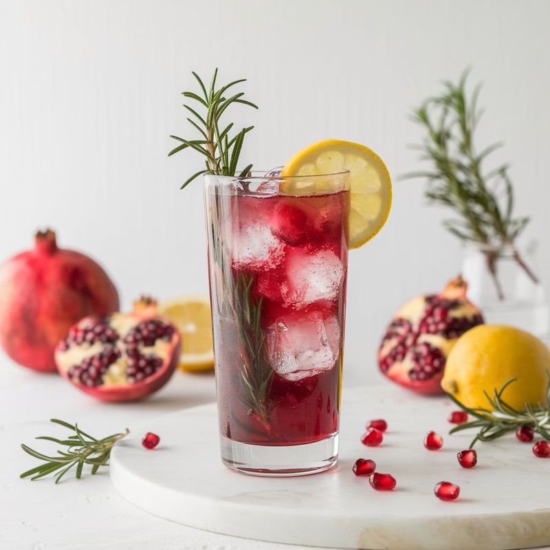 Pomegranate Rosemary Cooler