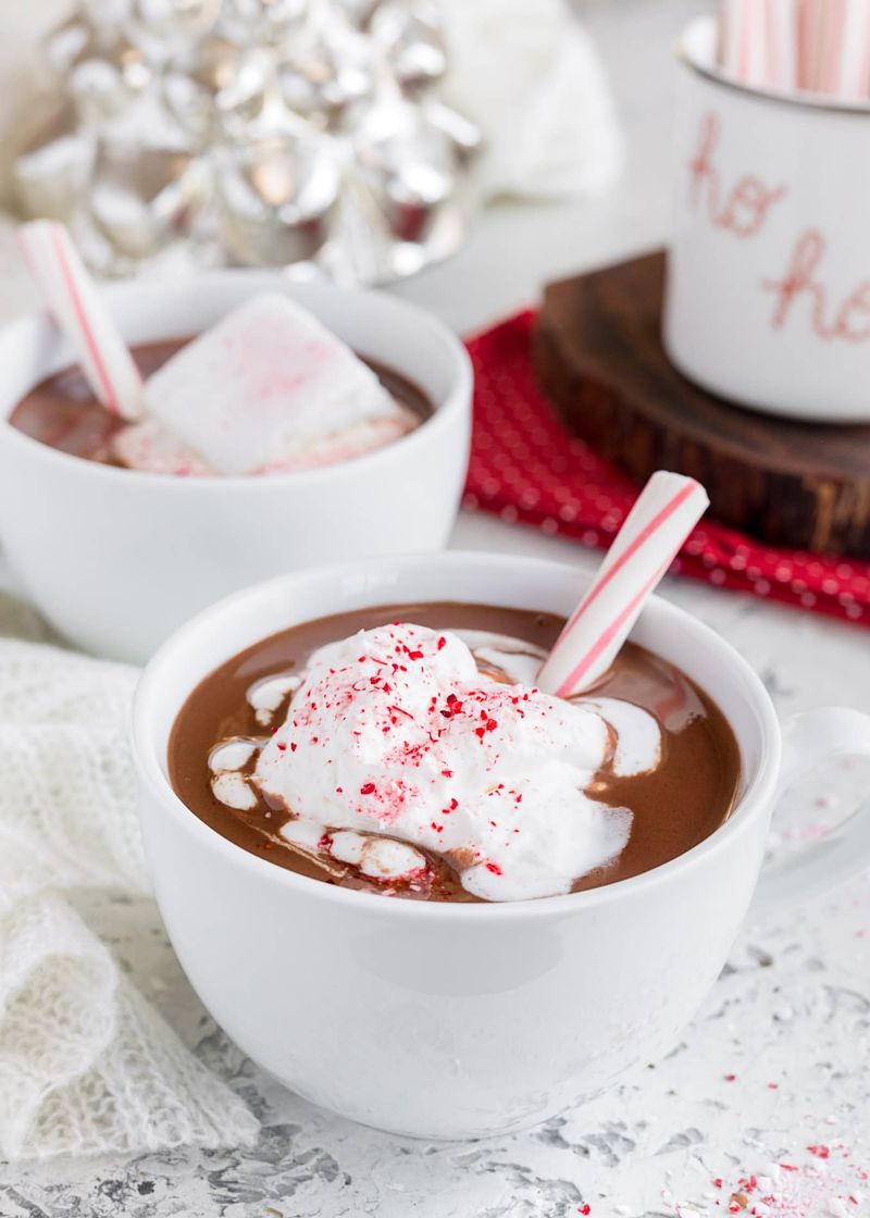 Peppermint Hot Chocolate